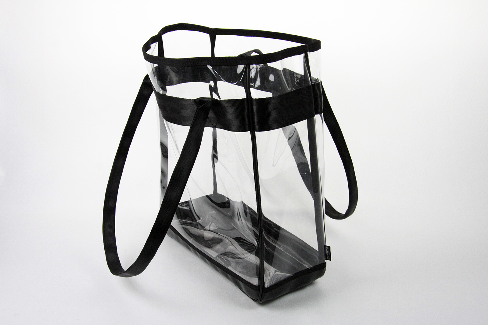 leere Tasche von der Seite