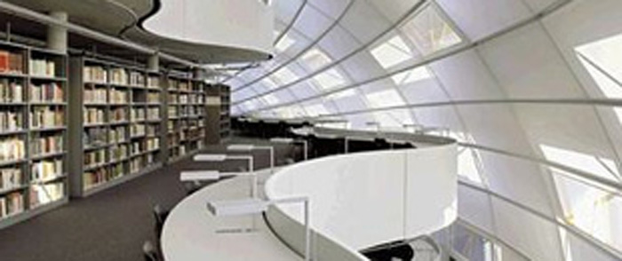 Uni Bibliothek von innen